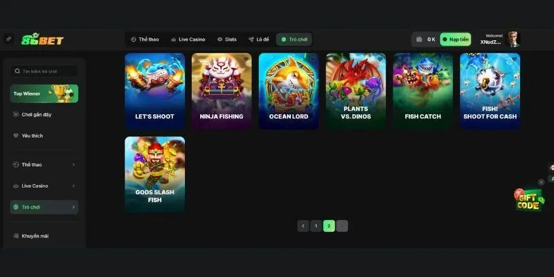 CQ9 Fishing 86bet: Tận hưởng thế giới bắn cá đổi thưởng đỉnh cao